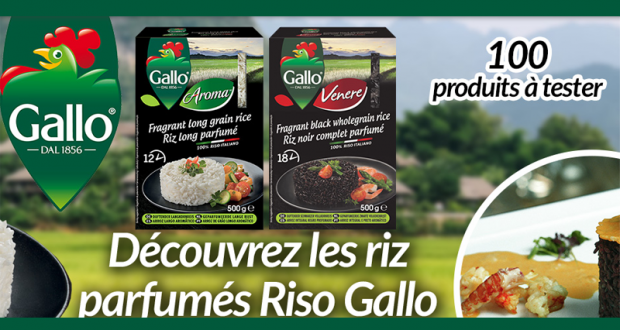 Riz Parfumés Riso Gallo à tester