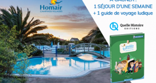 Séjours d'une semaine en mobil-home dans un camping Homair