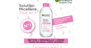 Testez Solution micellaire Tout en 1 Peaux sensibles de Garnier