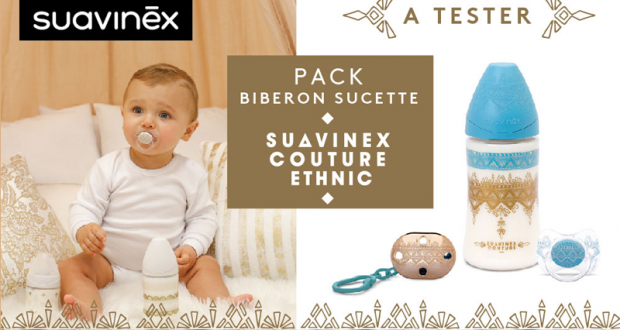 Testez le pack Couture Ethnic de SUAVINEX