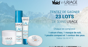 23 lots de 4 produits de soins Uriage