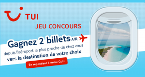 Billets d'avion TUI au choix