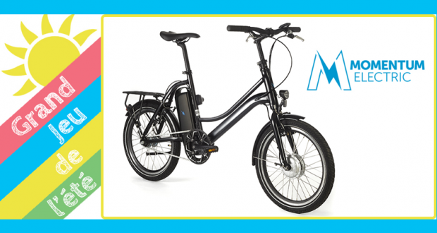 Gagnez votre vélo Momentum Electric