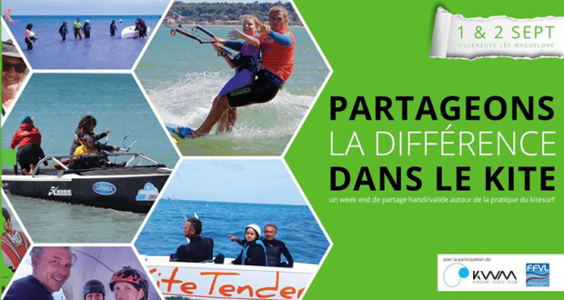 Initiation gratuite au kitesurf pour personnes en situation de handicap