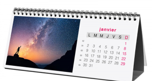 Recevez gratuitement un calendrier personnalisé