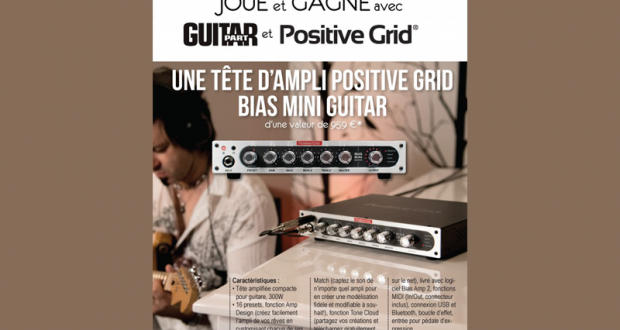 Tête d’ampli Positive Grid Bias Mini Guitar