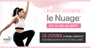 15 jours d'essai Gratuits au Nuage Fitness, Natation, Aquagym