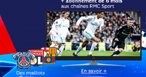 5 téléviseurs 4K Samsung avec 6 mois d'abonnement à RMC Sport