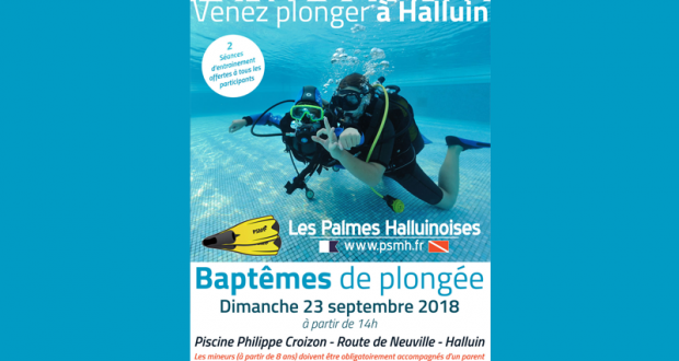 Baptême de plongée gratuit - Halluin