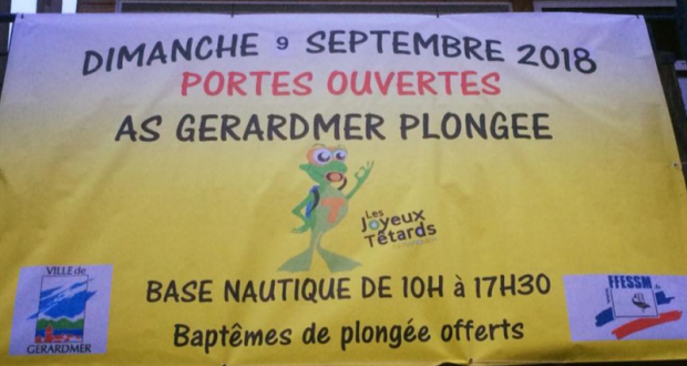 Baptême de plongée gratuit - Lac de Gerardmer