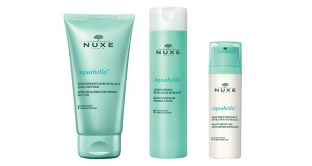 Collection de soins hydratation Aquabella de Nuxe