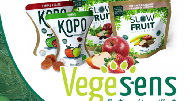 Encas Bio Pépites 100% fruits KOPO Vegesens