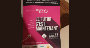 Invitations gratuites au salon Geek's Live Paris