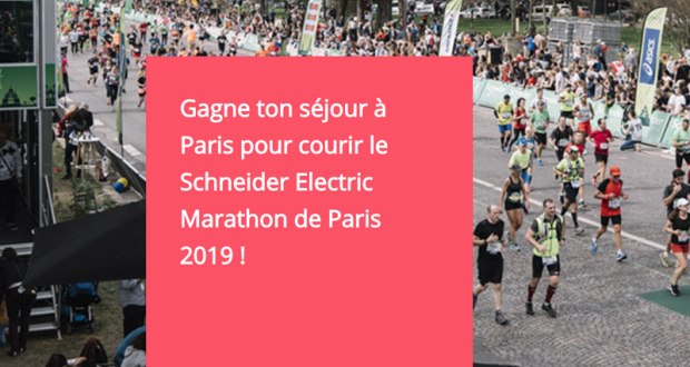 Séjour pour 2 personnes à Paris pour le Schneider Electric Marathon