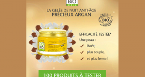 Testez la gelée de nuit anti-âge Précieux Argan de SO'BiO étic