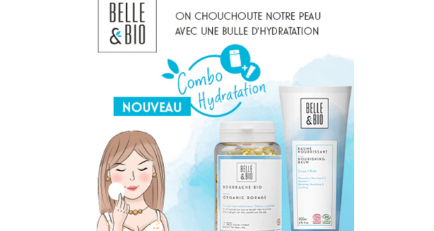 Testez le combo hydratant de Belle & Bio