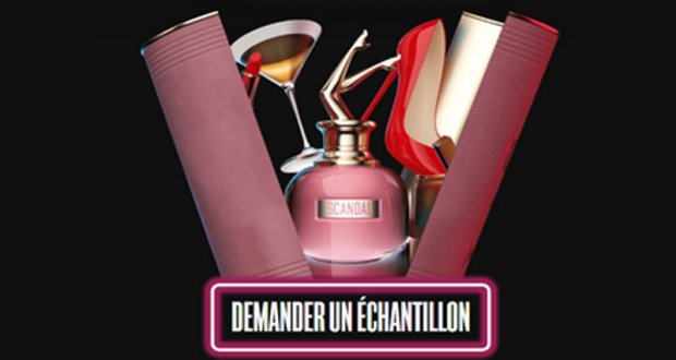 Échantillons gratuits du parfum Scandal by night de Jean Paul Gaultier