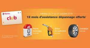 12 mois d’assistance dépannage offerts