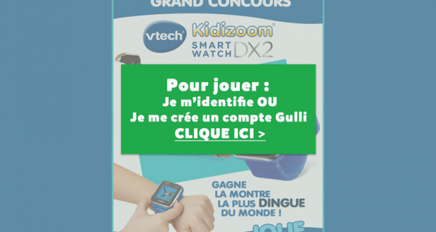 15 montres connectées enfant Kidizoom