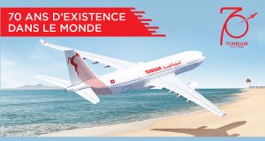 3 lots de 2 billets d'avion AR à destination de la Tunisie