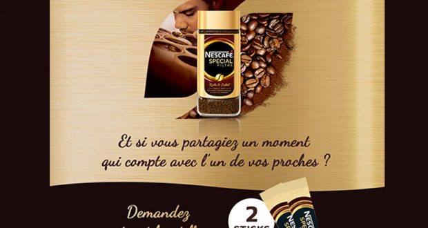 50.000 Échantillons Gratuits du Café Soluble Nescafé Spécial Filtre