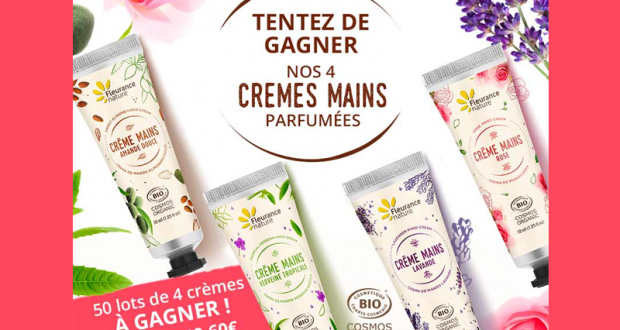 50 lots de 4 crèmes de soins pour les mains