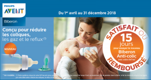 Biberon Anti-colic Avent Philips 100% Remboursé