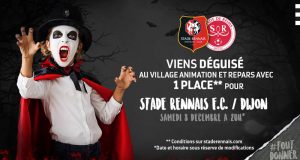 Billet gratuit pour le match de foot Stade Rennais FC Dijon