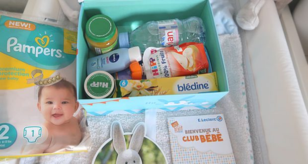 Coffret bébé gratuit chez Leclerc