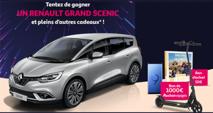 Gagnez une voiture Renault Grand Scenic