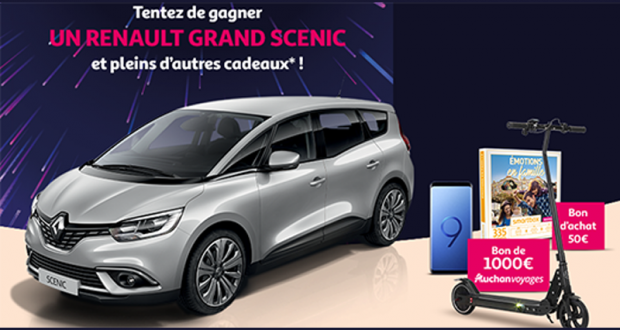 Gagnez une voiture Renault Grand Scenic