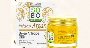 Gelée de nuit Anti-âge Précieux Argan de SO’BiO étic