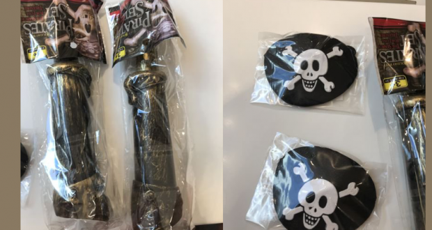 Goodies de Pirate offerts à O'Parinor