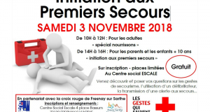 Initiation gratuite aux premiers secours - Fresnay sur Sarthe
