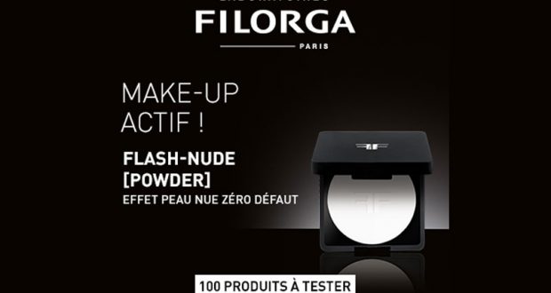 Testez la poudre Flash-Nude des Laboratoires Filorga