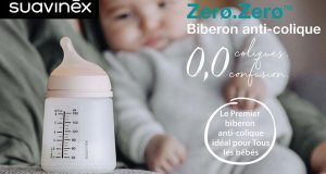 Testez le biberon anti-colique Zero.Zero de SUAVINEX