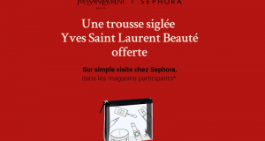 Trousse Yves Saint Laurent offerte sans obligation d'achat