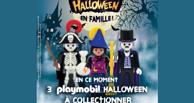 Un Playmobil offert pour l'achat d'un menu XL et un menu Enfant