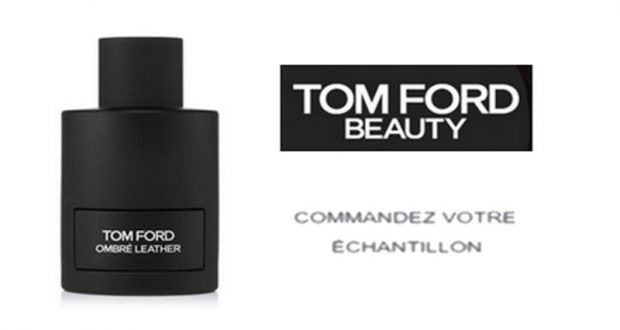 Échantillons gratuits du parfum Ombré Leather de Tom Ford