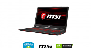 2 ordinateurs portables Gamer MSI