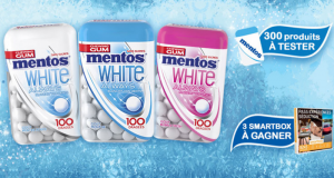 300 boîtes de chewing-gums Mentos White Always