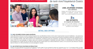 36 euros en Coupons Costco Offerts