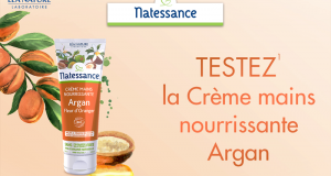 Crème mains à l’argan et à la fleur d’oranger Natessance