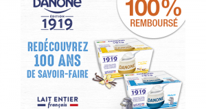 Danone Gamme 1919 100% remboursé