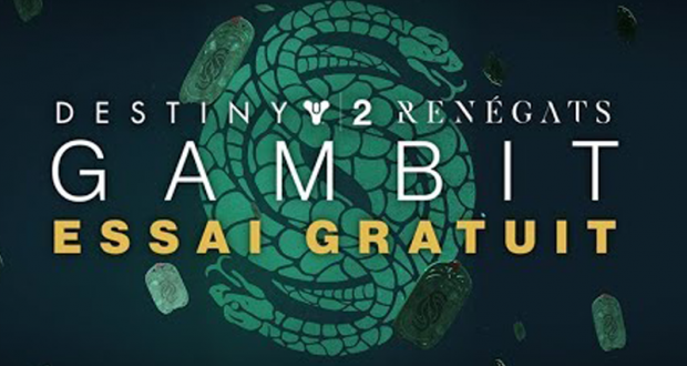 Essai Gratuit du mode Gambit pour Destiny 2