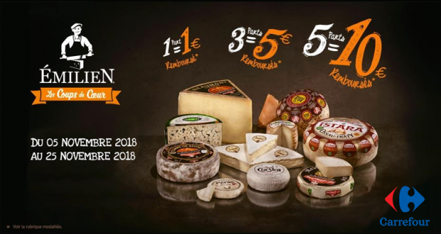 Fiers des Fromages de Chez Nous - 3 parts 100 % Remboursées