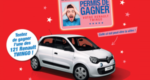 Gagnez l'une des 121 voitures Renault Twingo Life SCE 70