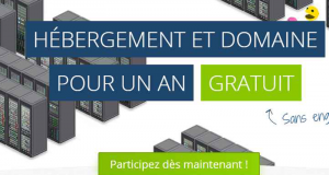 Gratuit 25 Go d'espace Web SSD + nom de domaine