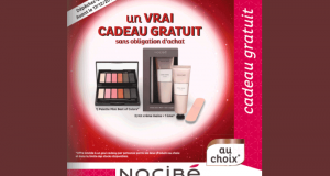 Palette de fard gratuit chez Nocibé Sans obligation d’achat