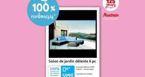 Plus de 250 références 100% remboursées chez Auchan